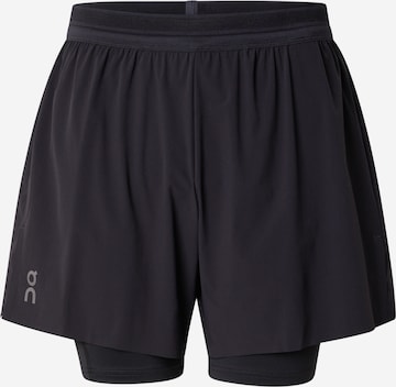 On Обычный Спортивные штаны в Черный: спереди