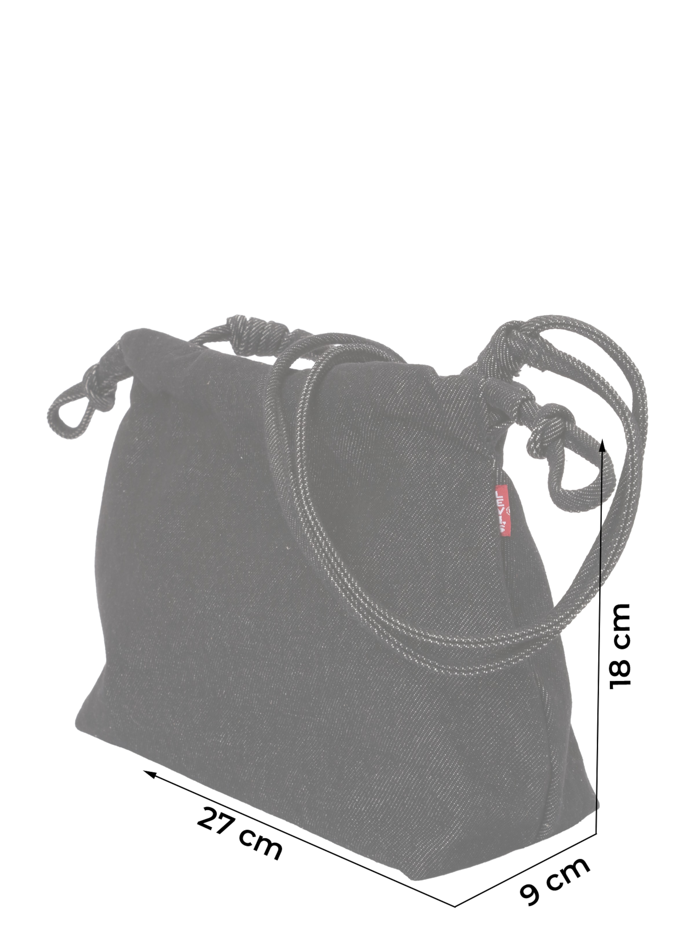 LEVI'S ® Umhängetasche 'ISABELLE' in Schwarz