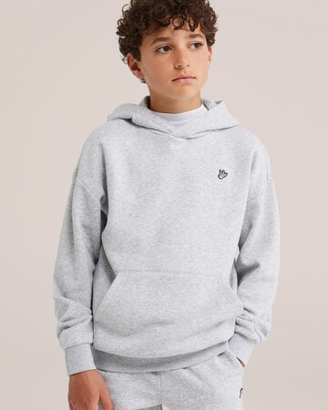 WE Fashion - Sweatshirt em cinzento: frente
