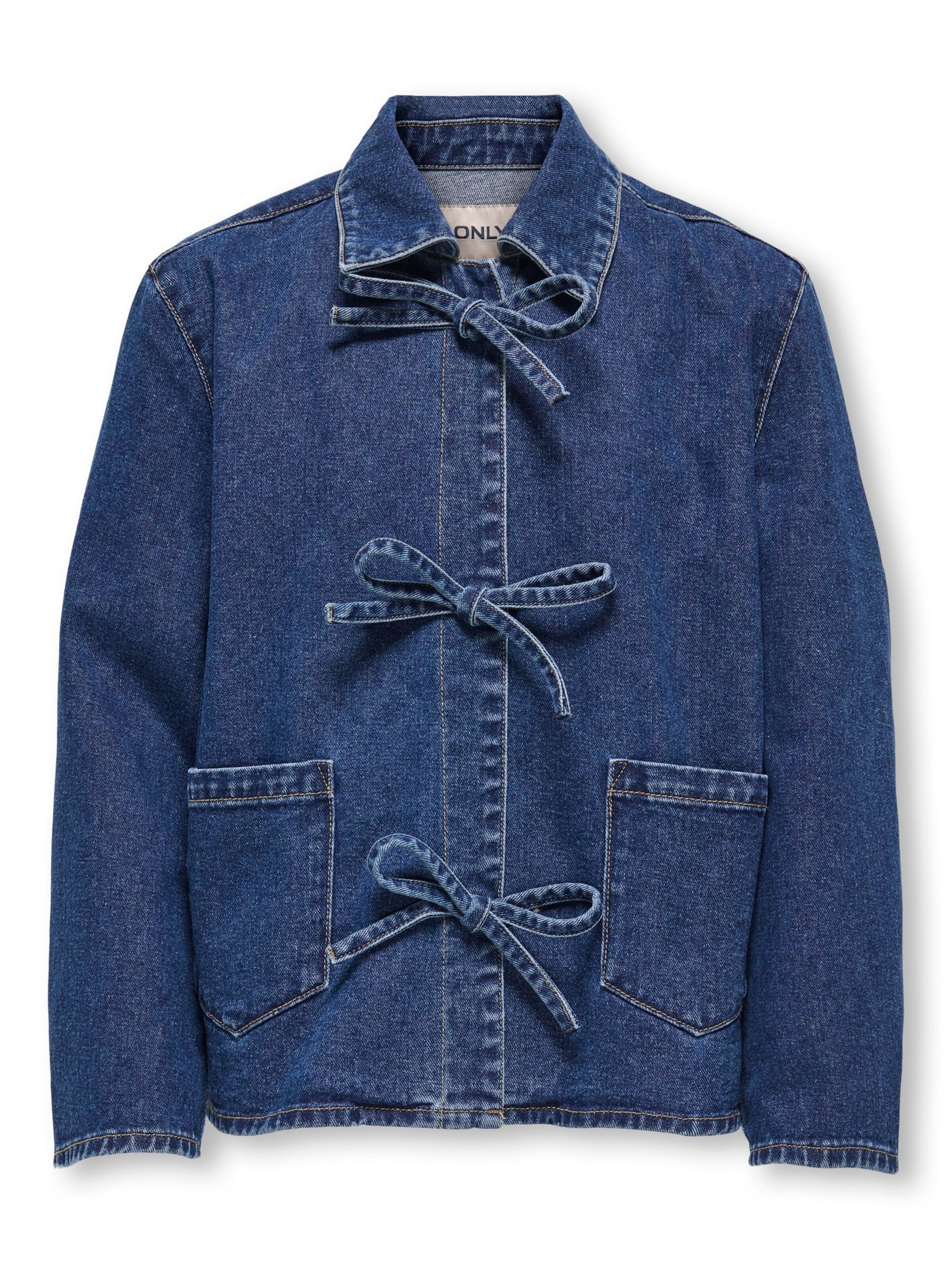 ONLY GIRLS Overgangsjakke 'KOGTHILLE' i blå: forside