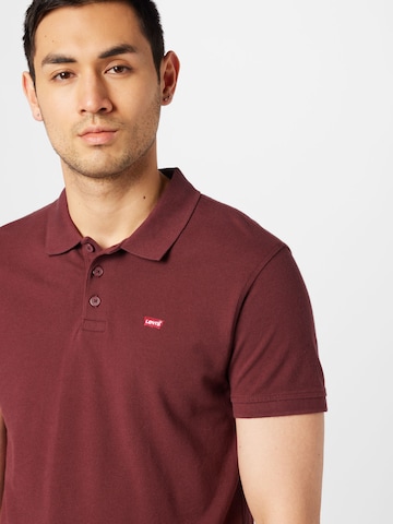 LEVI'S ® Majica 'Housemark Polo' | rdeča barva