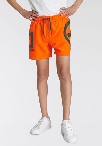 CHIEMSEE Regular Boardshorts in Orange: predná strana