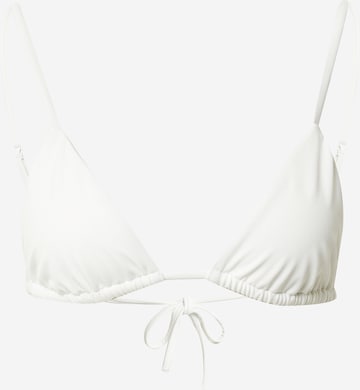 ABOUT YOU x Marie von Behrens - Sujetador triángulo Top de bikini 'Tilda' en blanco: frente