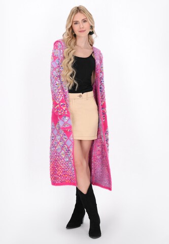IZIA Knit cardigan in Pink