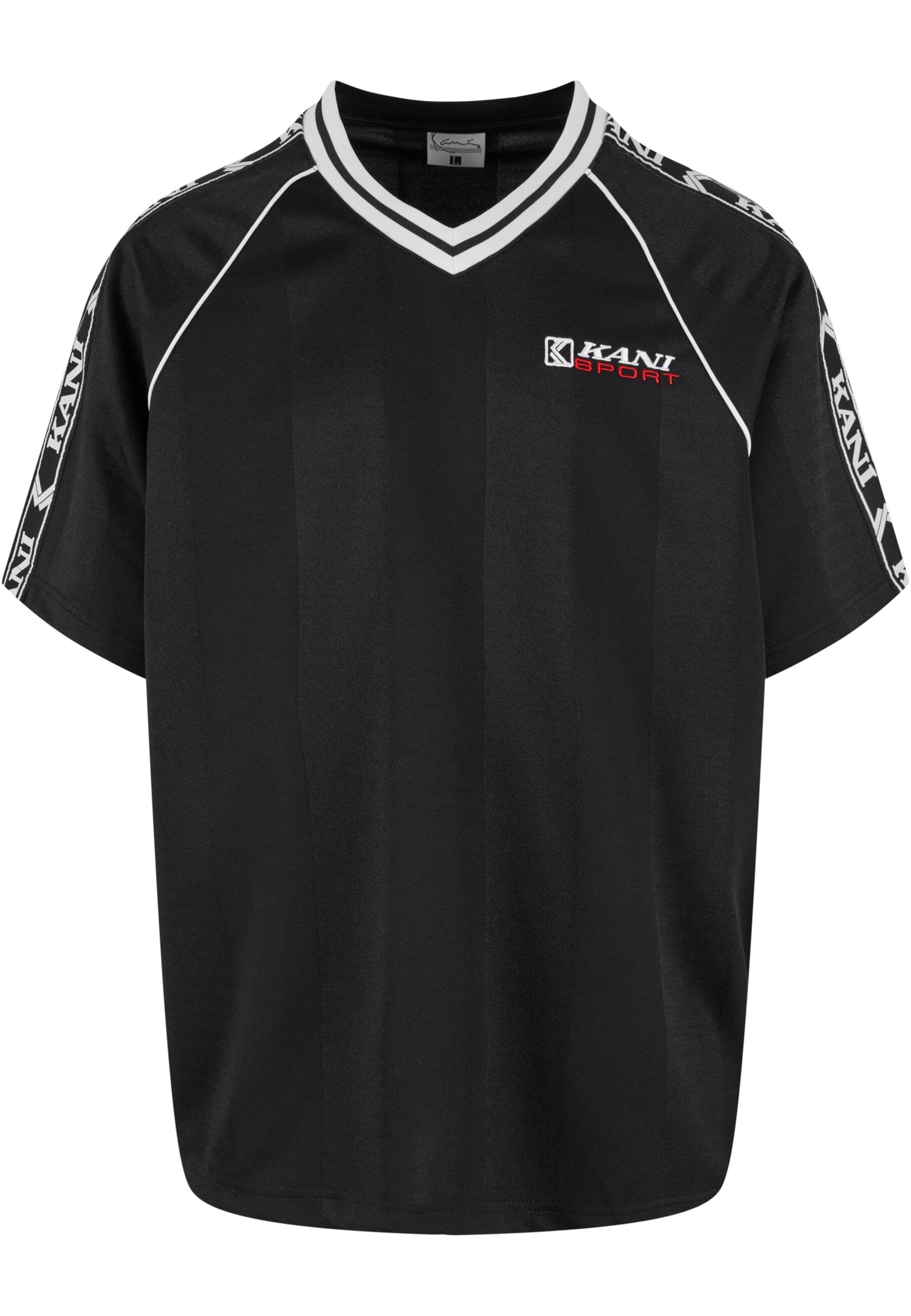 melns Karl Kani T-Krekls: no priekšpuses