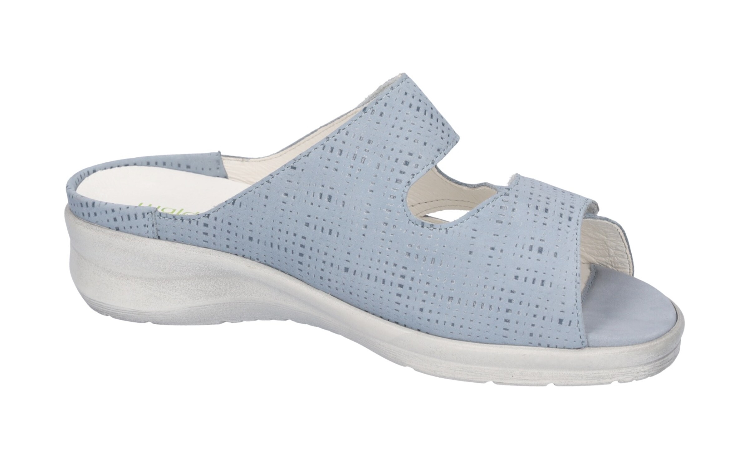 WALDLÄUFER Pantolette in Blau