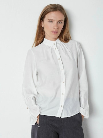 co'couture Blouse 'Niam' in White: front