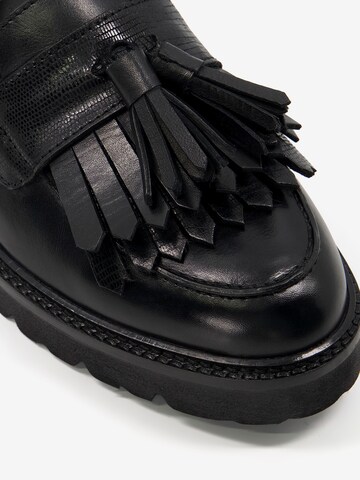 Dune LONDON Pantofle 'GUARDIAN' w kolorze czarny