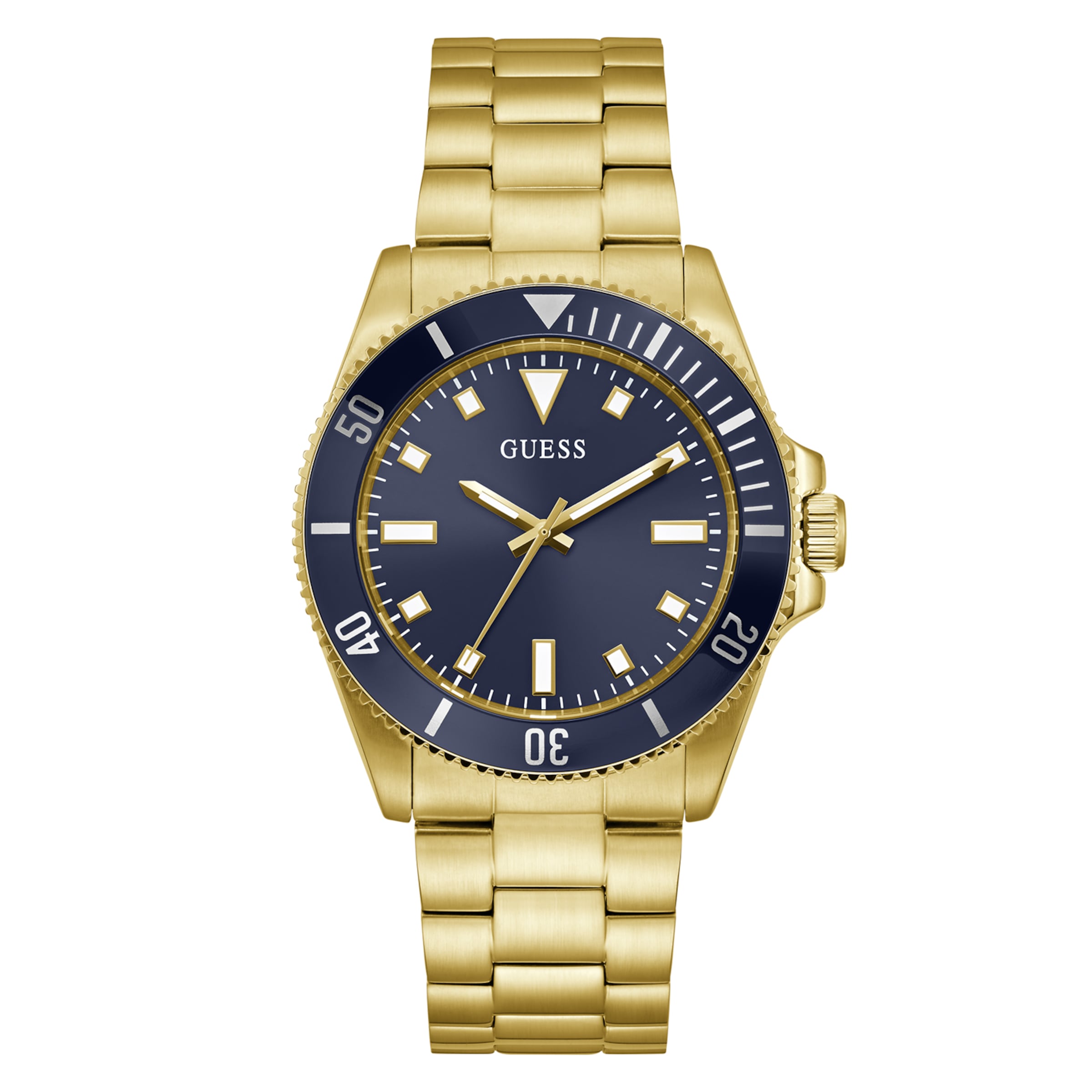 GUESS Analog Watch in Gold: front