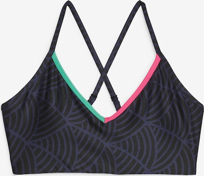 PUMA Sports bra in Dark blue / Mint / Pink / Black, Item view
