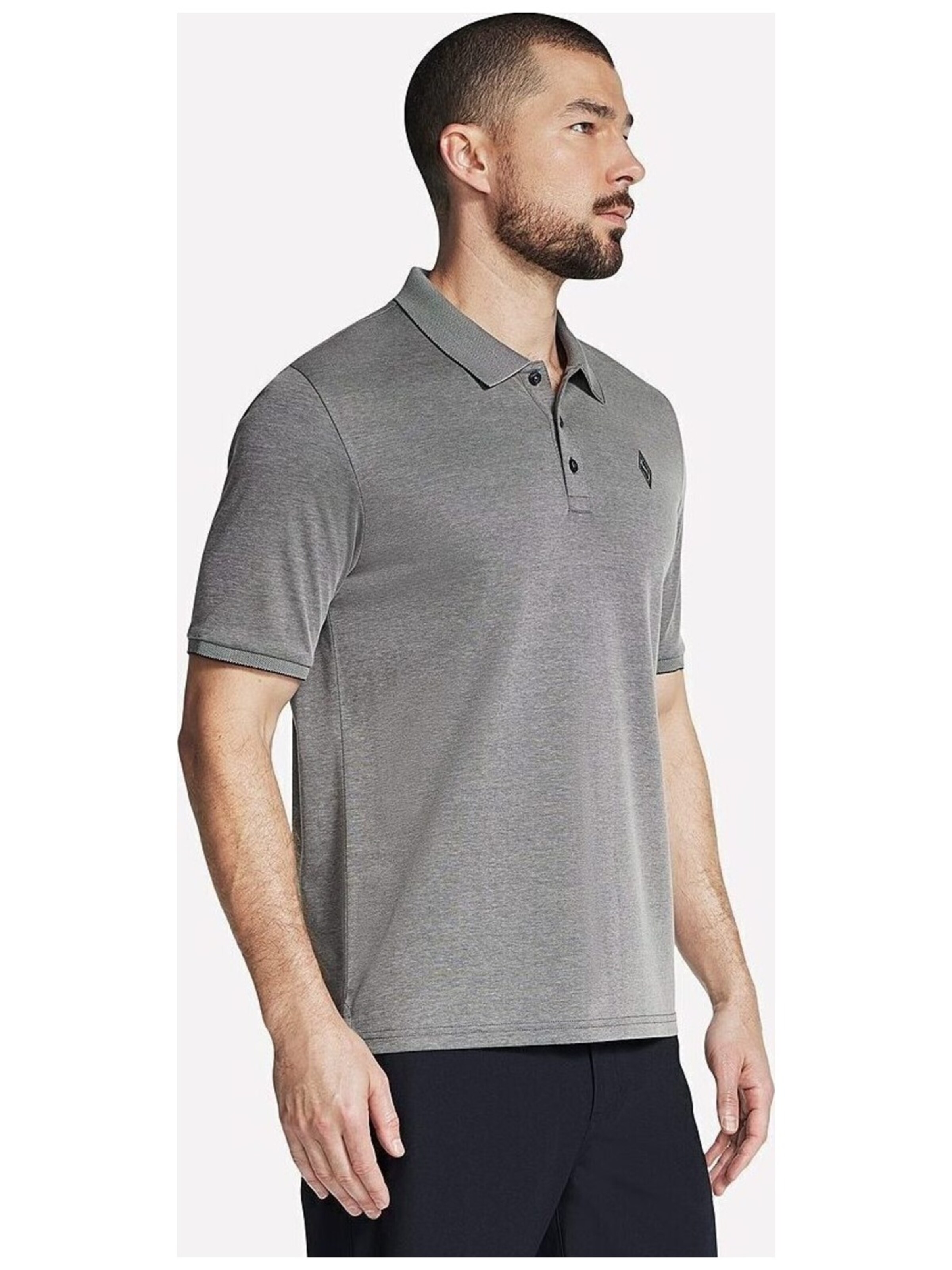 SKECHERS Shirt 'Skechers Off Duty Polo' in Grijs