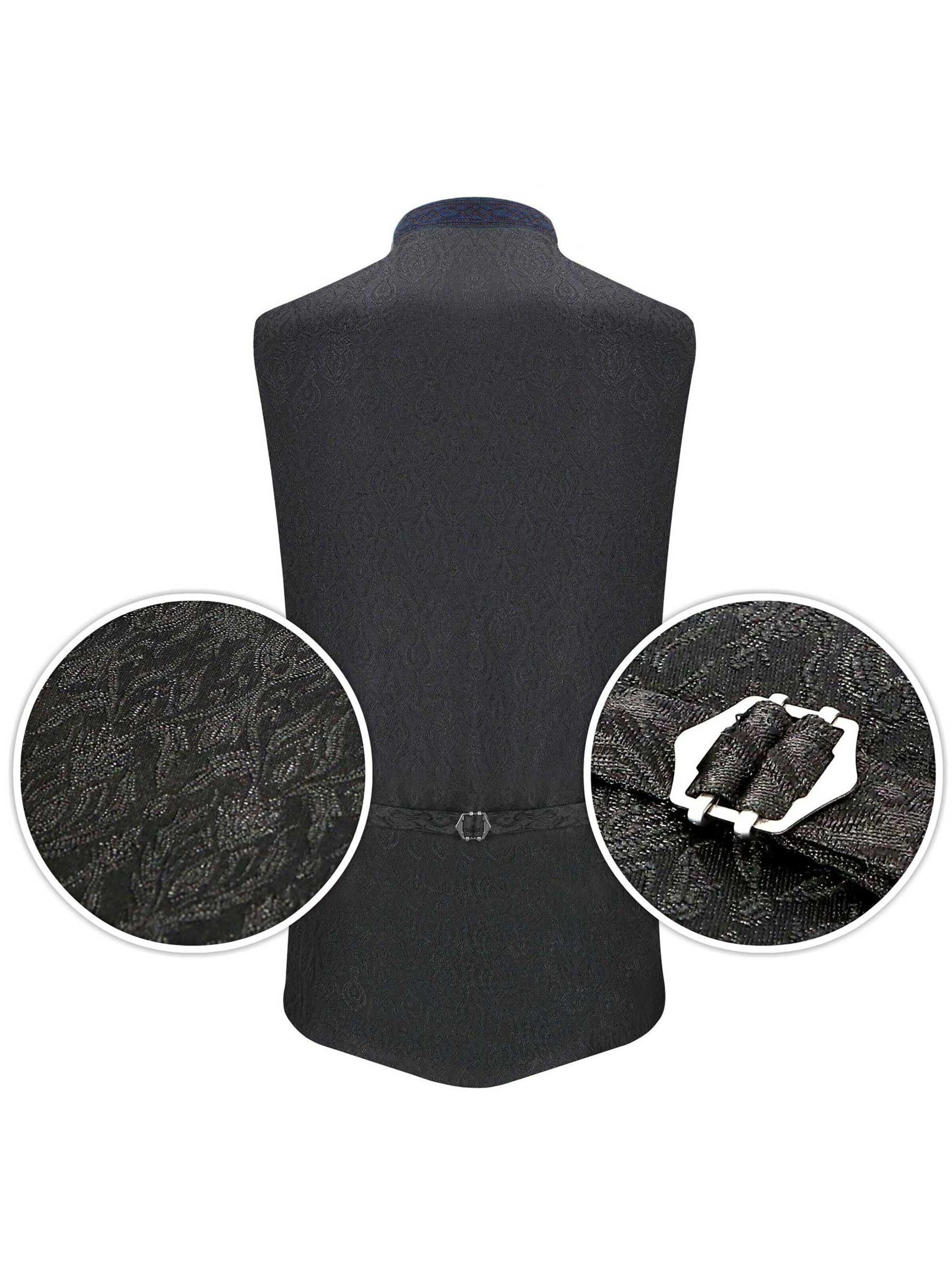 Steigenhöfer Traditional Vest 'Edmund' in Blue