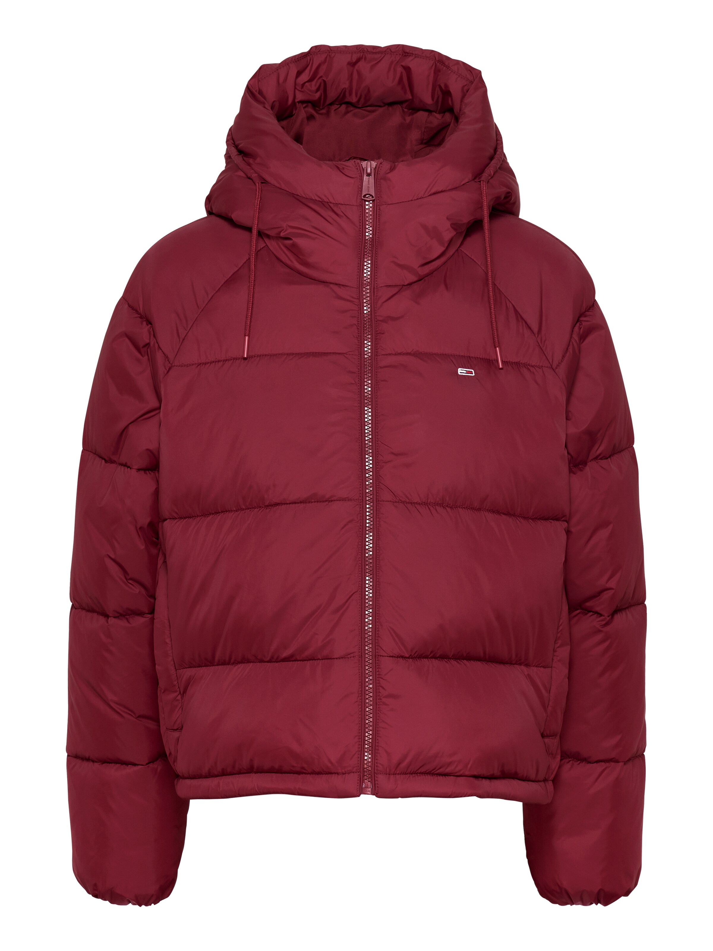 Tommy Jeans Curve Jacke in Rot: Vorderseite