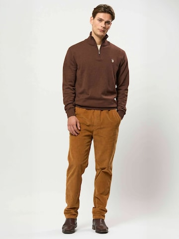 U.S. POLO ASSN. Pullover ' UMBrison ' in Braun