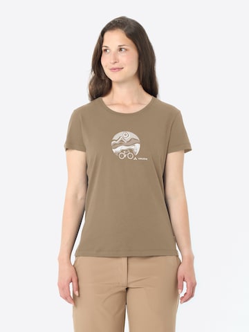 VAUDE T-Shirt in Beige: Vorderseite