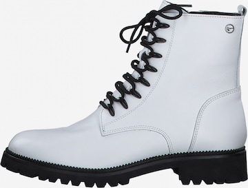 TAMARIS Lace-Up Ankle Boots in White