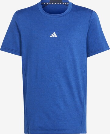 T-Shirt fonctionnel ADIDAS SPORTSWEAR en bleu : devant