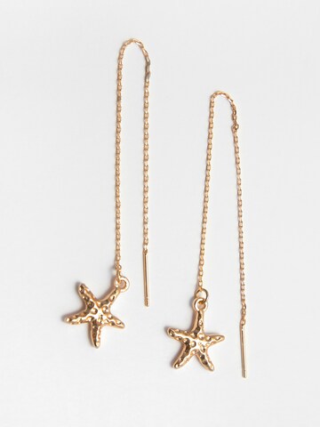 Boucles d'oreilles Pull&Bear en or