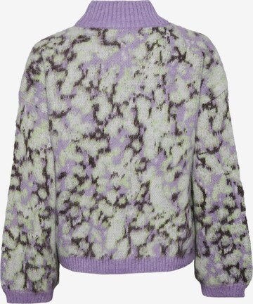 PIECES - Pullover 'JOELLA' em roxo