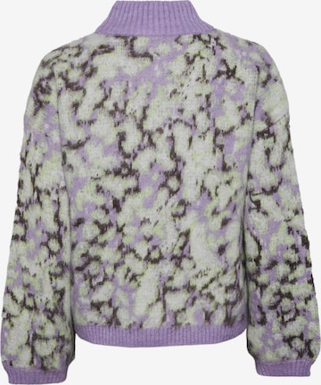 PIECES Sweater 'JOELLA' in Purple