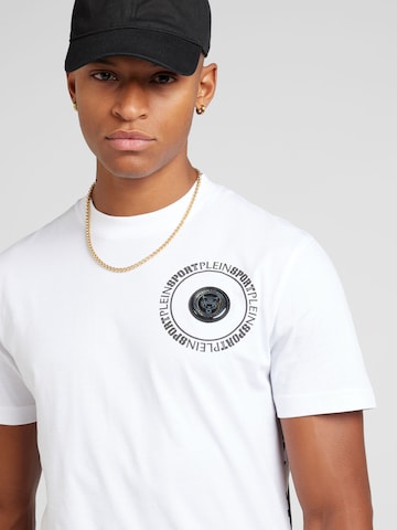 Plein Sport Shirt 'Carbon Tiger' in White
