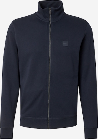 Veste de survêtement 'Zestart' BOSS en bleu : devant