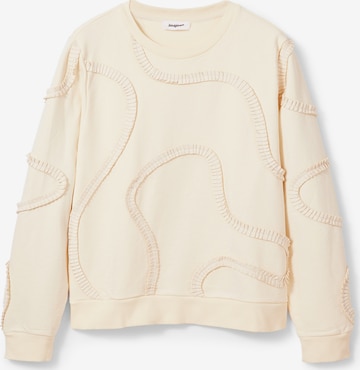 DesigualSweater majica - bež boja: prednji dio