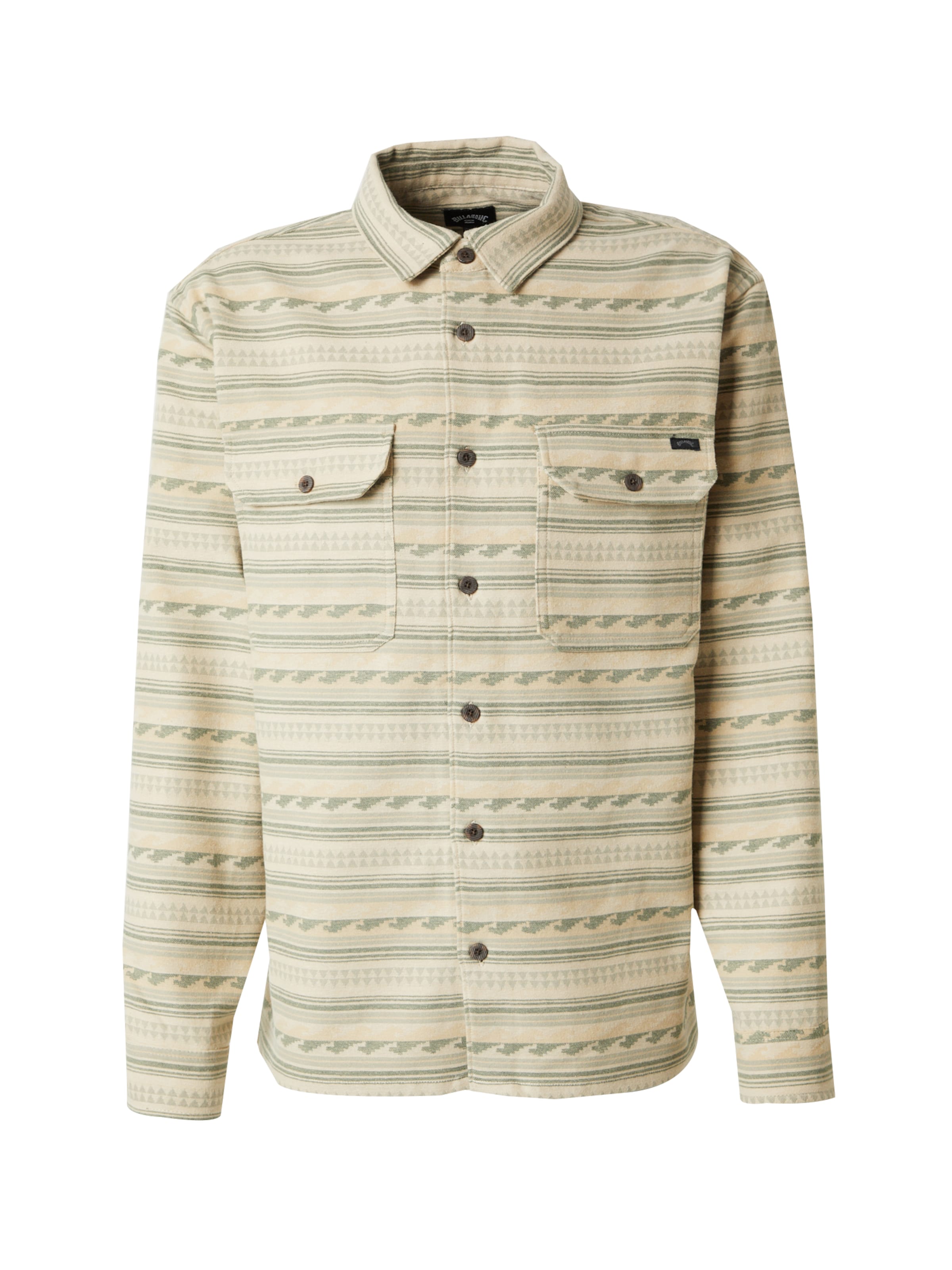 BILLABONGRegular Fit Košulja 'OFFSHORE' - bež boja: prednji dio