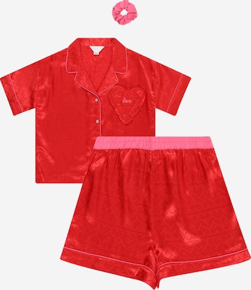 Pyjama River Island en rouge : devant