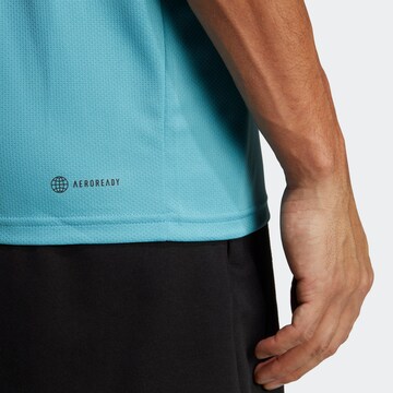 ADIDAS PERFORMANCE Performance Shirt 'Train Essentials ' in Blue