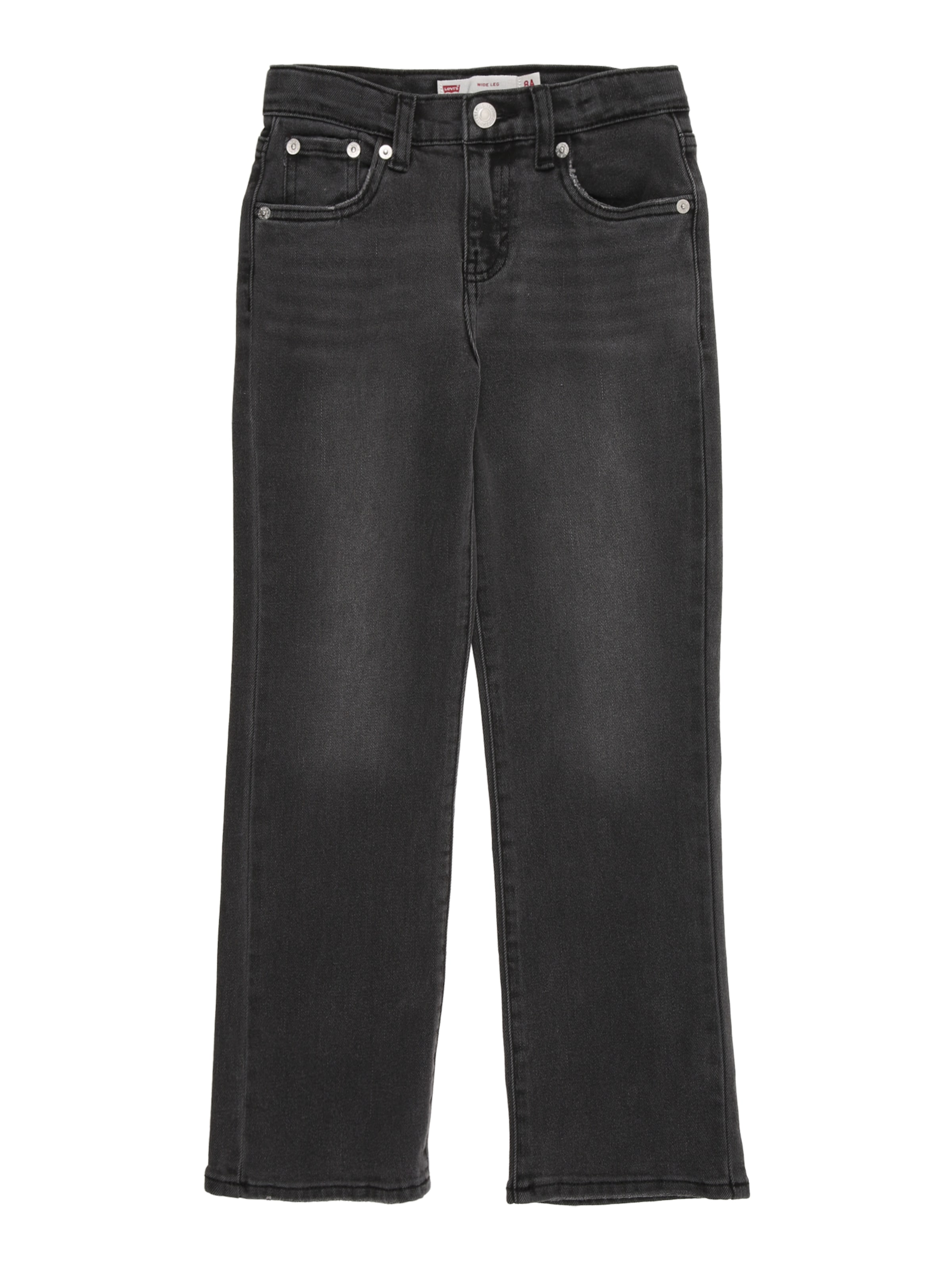 Wide leg Jeans di Levi's Kids in nero: frontale
