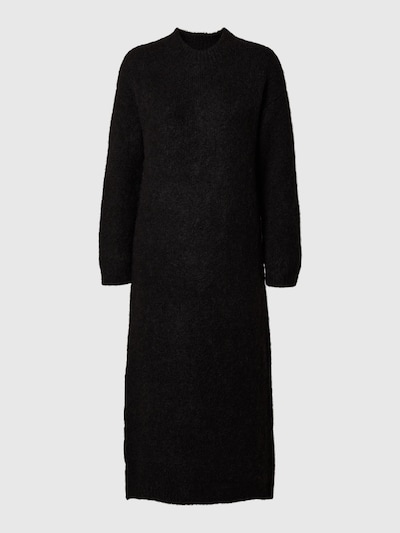 SELECTED Robes en maille en noir, Vue avec produit