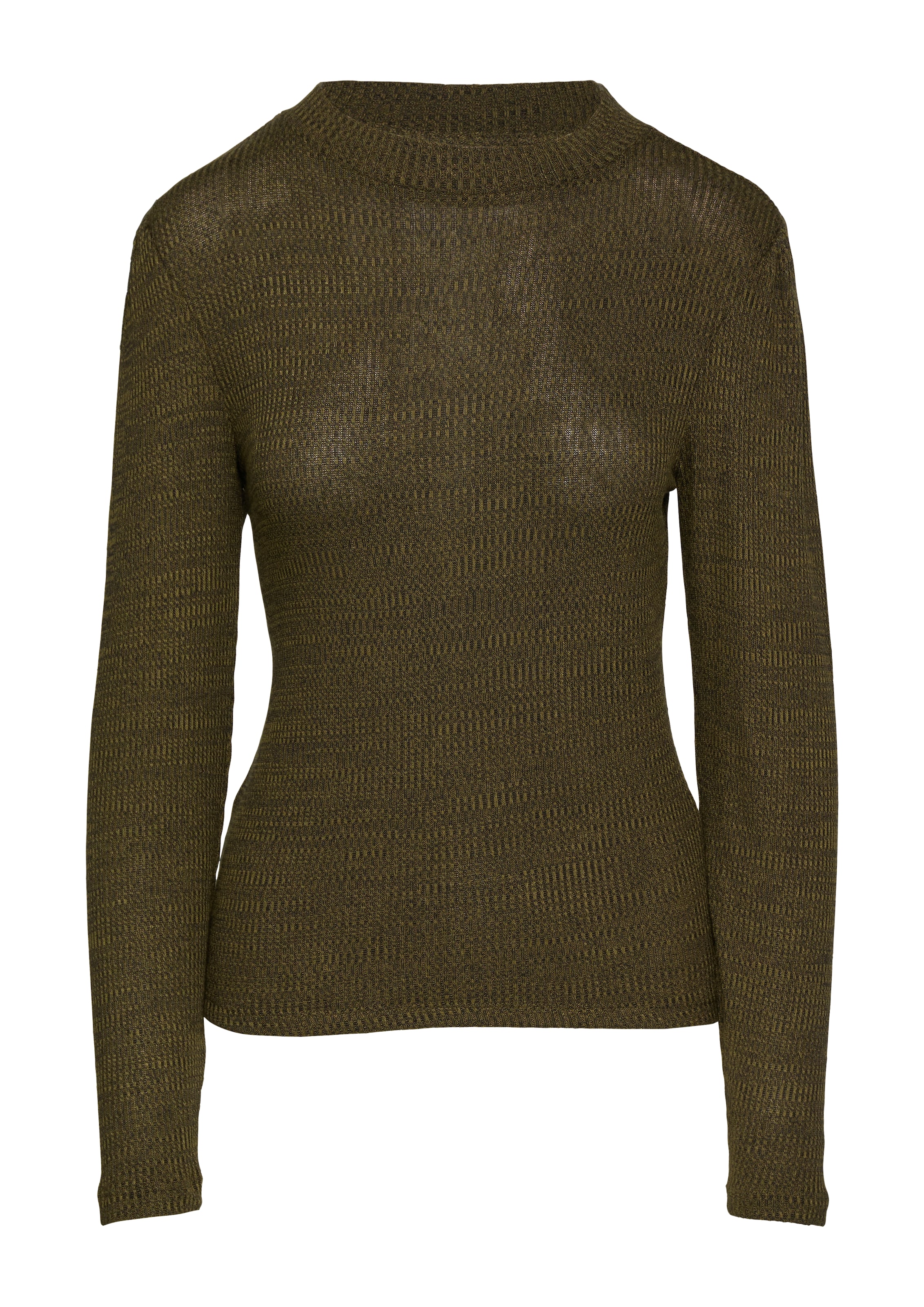 QS Shirt in Grün: Vorderseite