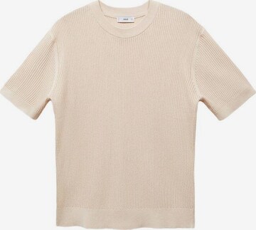 MANGO MAN Shirt in Beige: predná strana