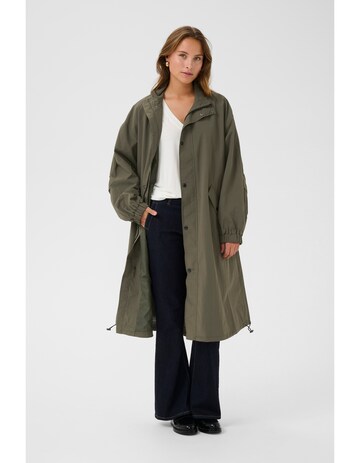 Manteau mi-saison 'CUdendie' CULTURE en vert