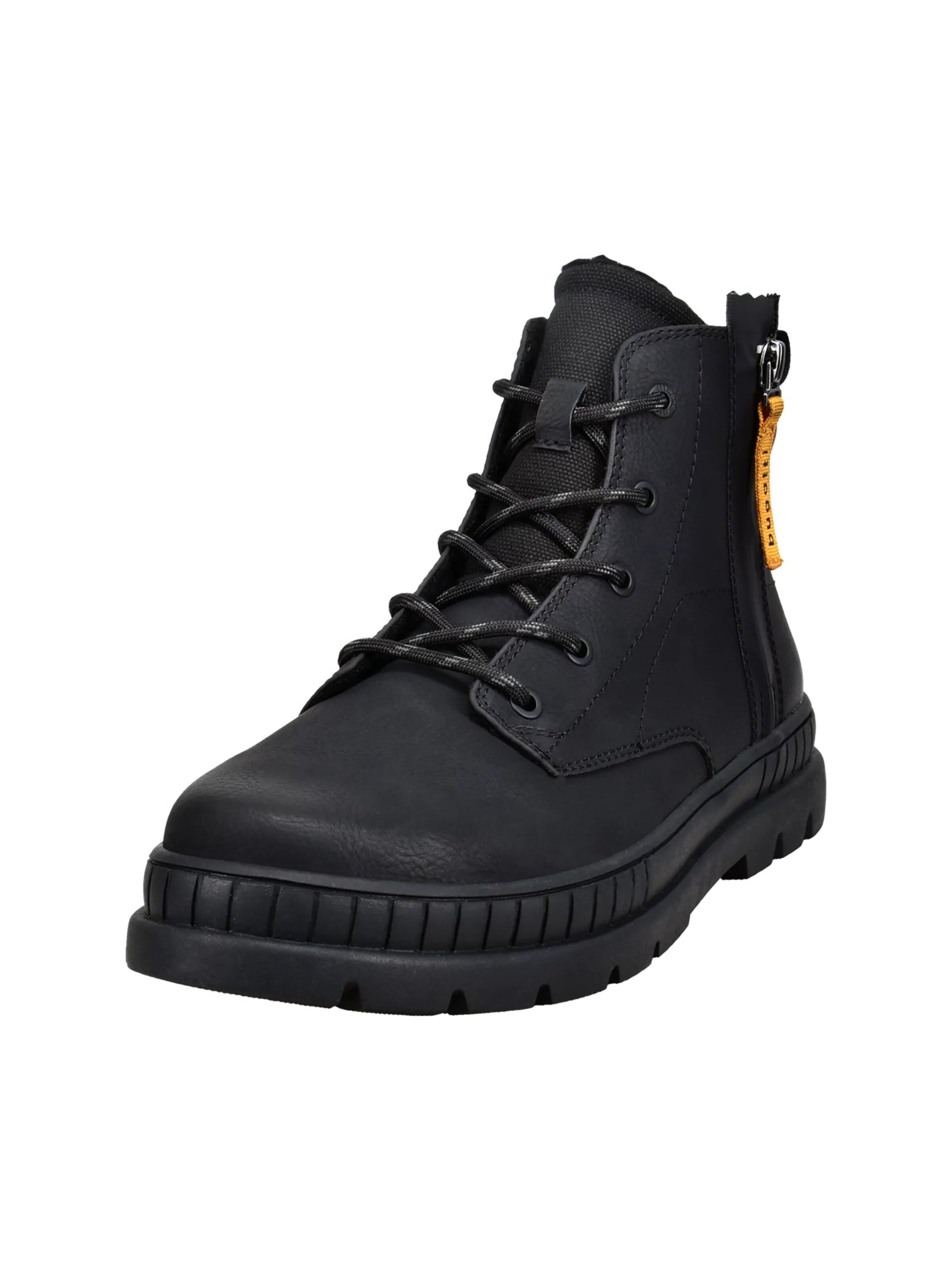 bugatti - Botas con cordones en negro: frente