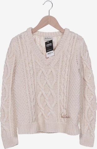 Luis Trenker Pullover S in Beige: predná strana