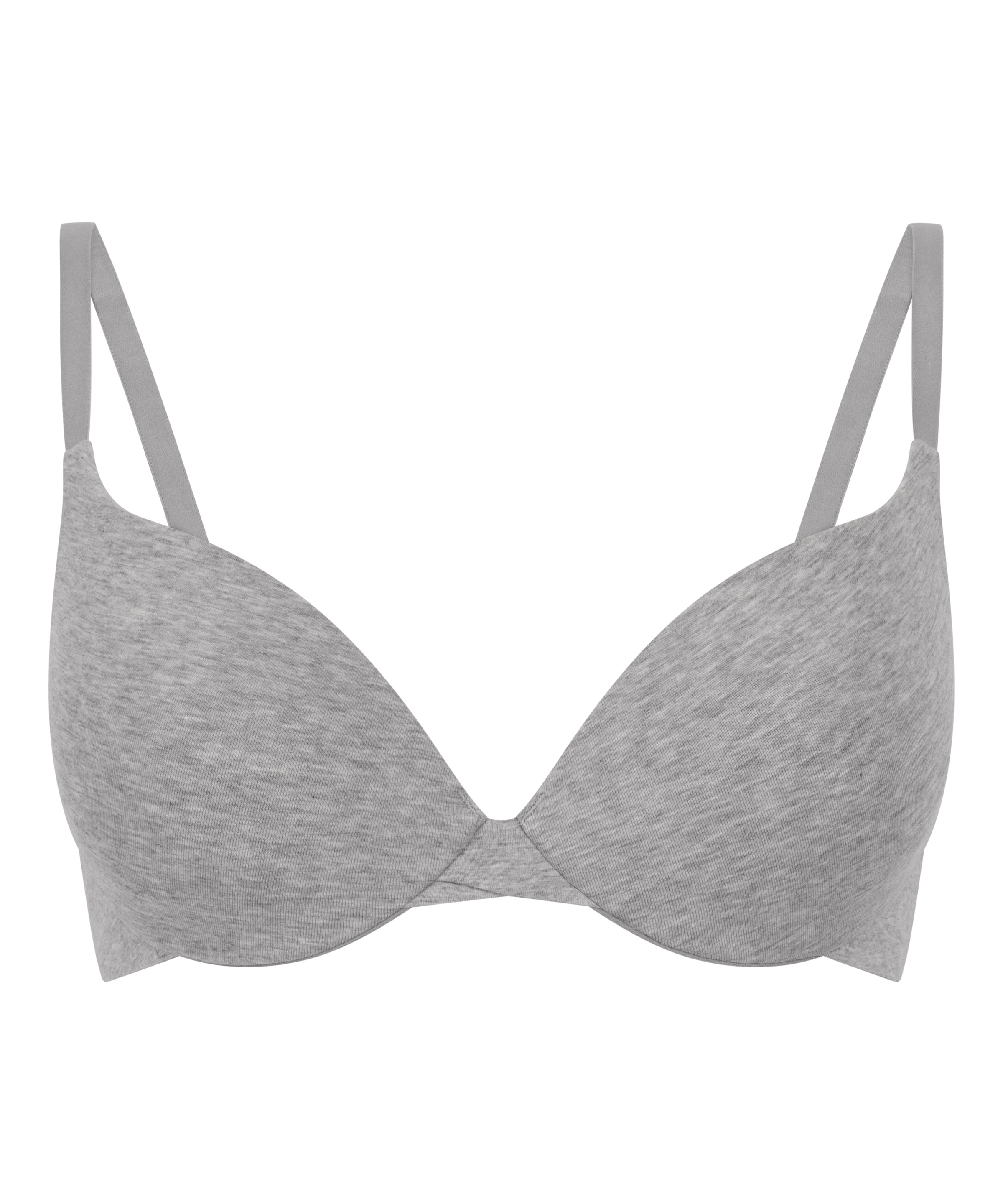 Hunkemöller Push-up BH in Grijs: voorkant