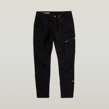 G-STAR Skinny Kapsáče – černá: přední strana