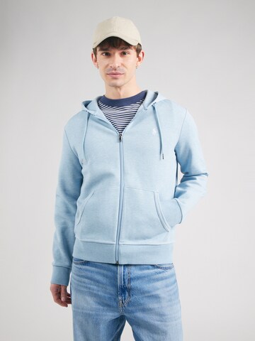 Veste de survêtement Polo Ralph Lauren en bleu : devant