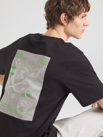 HUGO T-Shirt 'Nufotee' in Schwarz