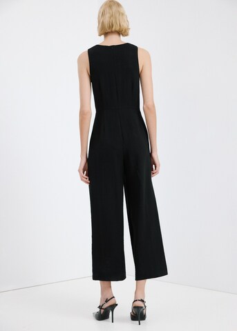 MANGO Jumpsuit 'Lana-w' in Black