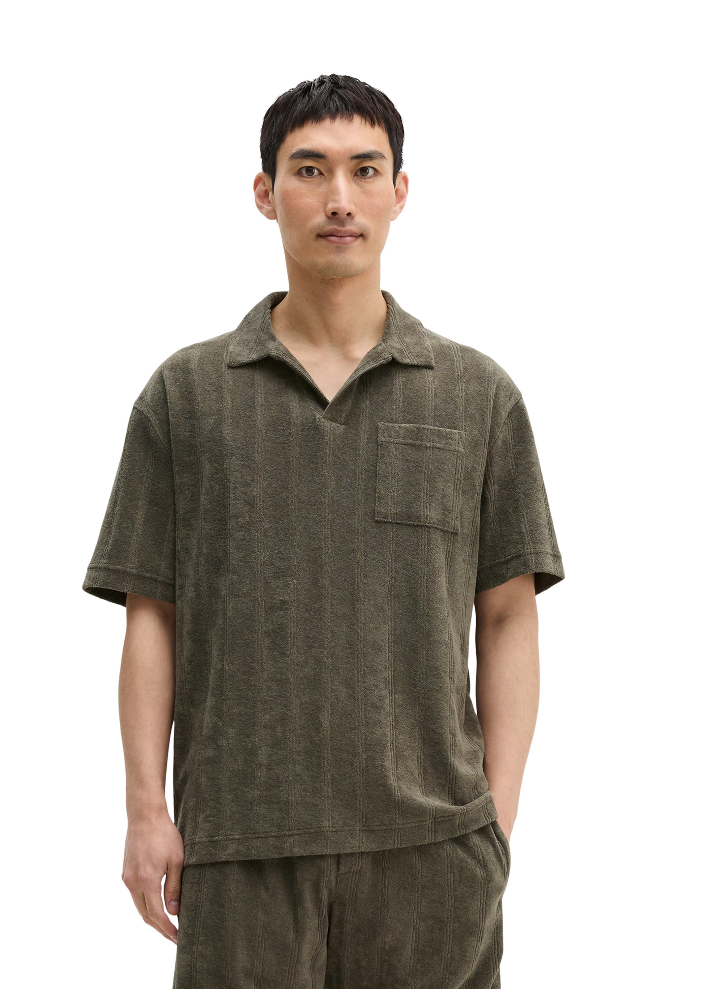 T-Shirt Marc O'Polo en gris : devant