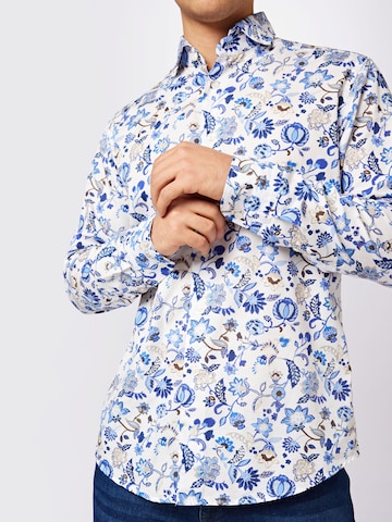 ETON Regular fit Button Up Shirt in Blue