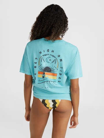 O'NEILL T-Shirt Beach Vintage High On Tides in Blau