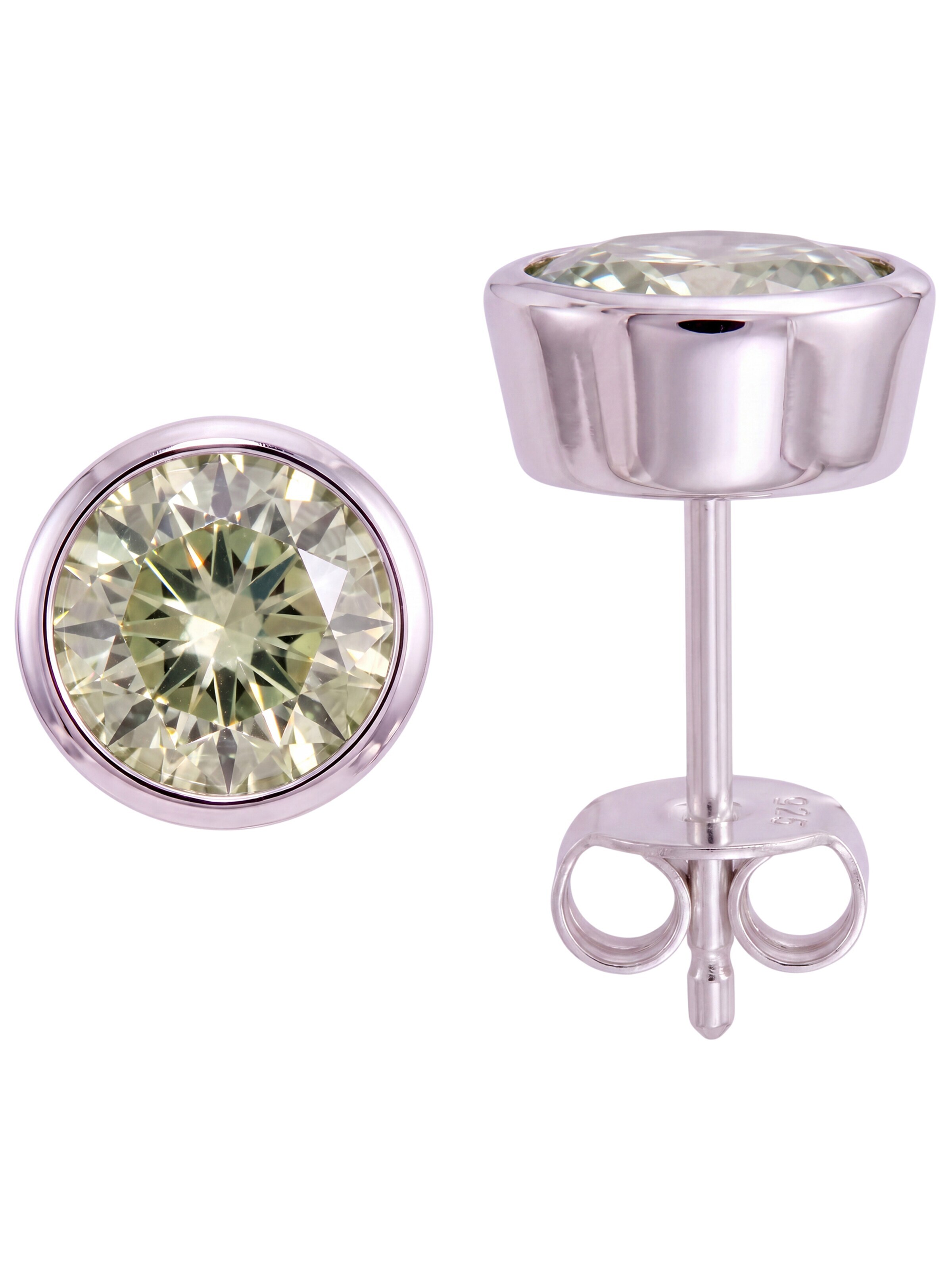 Jobo Earrings in Green: front