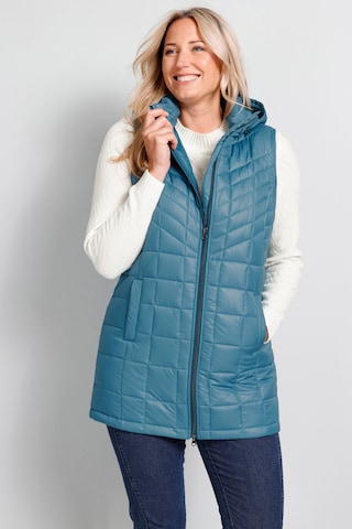 Ulla Popken Vest in Blue: front