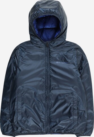 Champion Authentic Athletic Apparel Between-Season Jacket in Blue: front