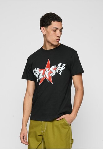 Maglietta 'The Clash Star' di Merchcode in nero: frontale