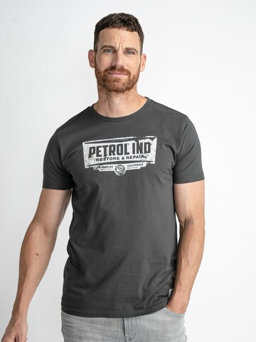 Petrol Industries Shirt in Black: front